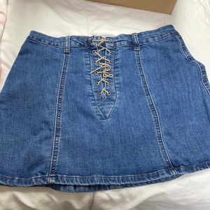 Jean skirt